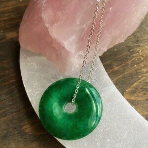 Alquimia Green Pendant Necklace